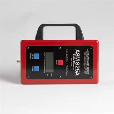 american slip meter asm 825a floor friction tester|american 825a slip meter.